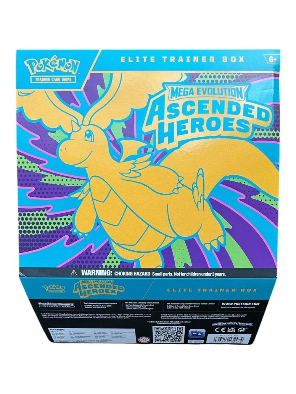 Pokémon TCG Ascended Heroes Trainer Box (EMPTY BOX)